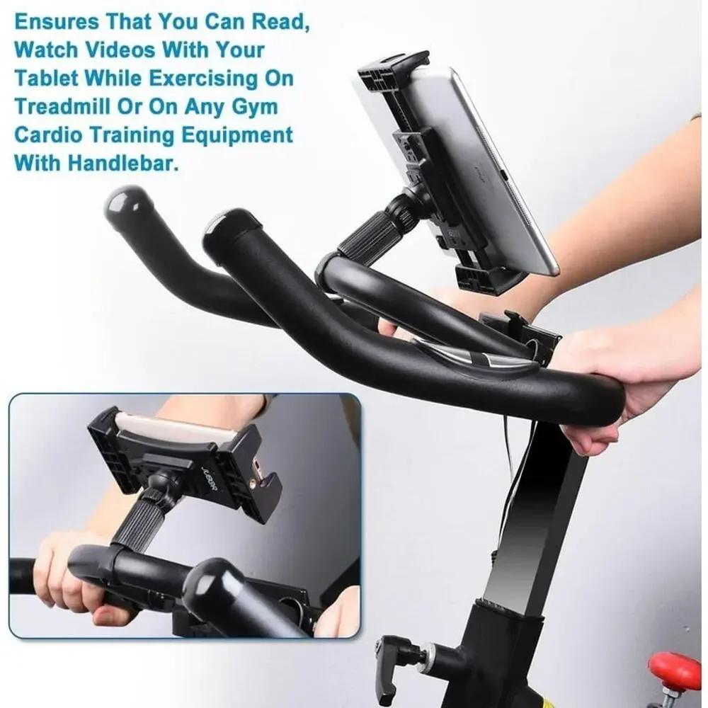 JUBOR Tablet/Smartphone Mount Holder iPad holder for spin bike Exercise iPad New